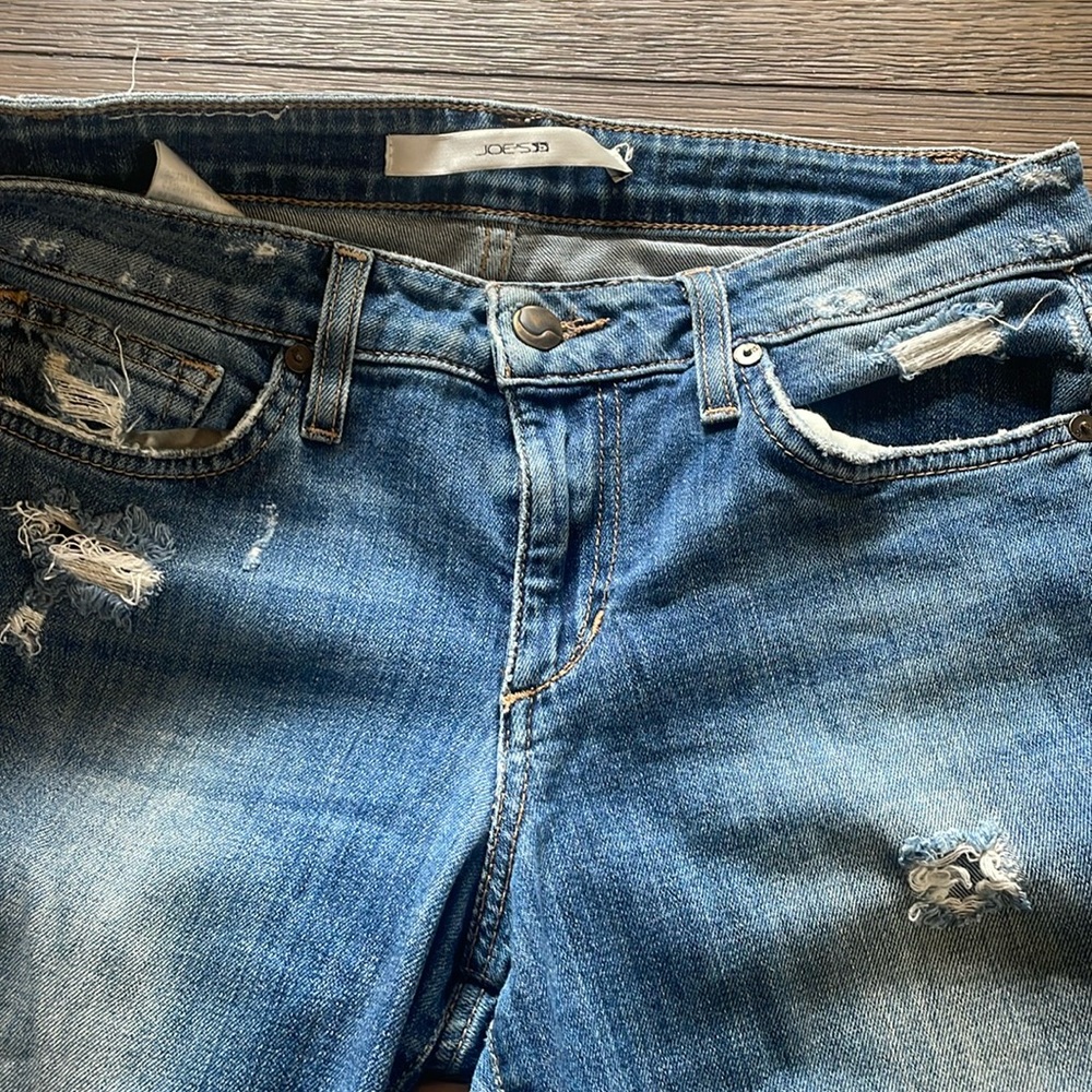 Joes destroyed skinny jeans